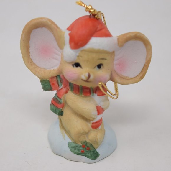1993 Merry Christmouse 7 Eleven Citgo Traditions Ornament Anthropomorphic Mouse - Picture 2 of 11